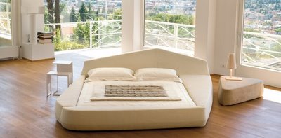 Patul Point - design dormitor futurist